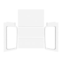 DEI 04-06 Jeep Wrangler LJ Unliminted Headliner Complete Kit - White