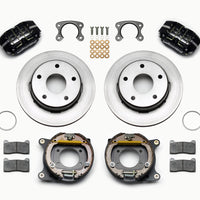 Wilwood Dynapro Lug Mount P/S Park Brake Kit Small Ford 2.36in Off Bronco 5 x 5.50