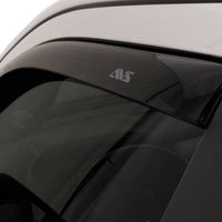 AVS 07-18 Jeep Wrangler (2 Door Only) Ventvisor In-Channel Window Deflectors 2pc - Smoke