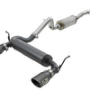 aFe Rebel Series 2.5in 409 SS Cat-Back Exhaust w/ Black Tips 2007+ Jeep Wrangler (JK) V6 3.6L/3.8L