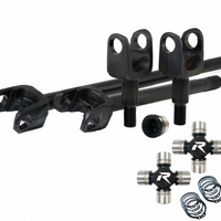 Revolution Gear & Axle 07-18 Jeep Wrangler JK Chromoly Discovery Series Front Axle Kit w/U-Joints