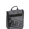 ARB Toiletries Bag Charcoal Finish w/ Red Highlights PVC Outer Shell Mesh Pockets Mirror