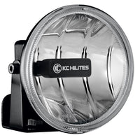 KC HiLiTES 4in. Gravity G4 LED Light 10w SAE/ECE Clear Fog Beam (Single)