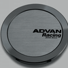 Advan 73mm Full Flat Centercap - Hyper Black