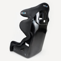 NRG FIA Competition Seat w/ Competition Fabric/ FIA homologated/ Head Containment - Medium