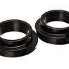 Energy Suspension Universal 2 1/8in ID 2 1/2in OD 5/8in H Black Coil Spring Isolators (2 per set)