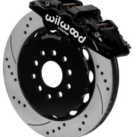 Wilwood AERO6 Front Big Brake Kit 14.00in Drilled Black Rotor - 97-13 Chevrolet Corvette C5/C6/Z06