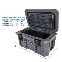 Borne Off-Road Hard Case 53QT Black