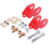 BMR Suspension 15-18 Ford Mustang S550 Rear Camber Adjustment Lockout Kit - Red