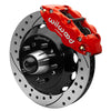 Wilwood Superlite 6R Front Brake Kit for 63-87 Chevy C10 Prospindle13.06 in Diameter, Red Calipers