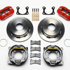 Wilwood Dynapro Low-Profile 11.00in P-Brake Kit - Red Big Ford 2.36in Offset Currie