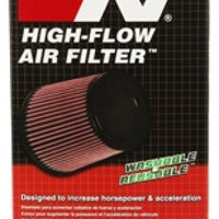 K&N Universal Clamp-On Air Filter 5in FLG / 6-1/2in B / 4-3/8in T / 8-3/4in H