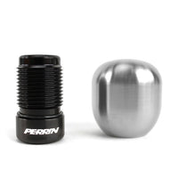 Perrin 2022 BRZ/GR86 Manual Brushed Barrel 1.85in Stainless Steel Shift Knob