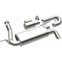 MagnaFlow 07-18 Jeep Wrangler JK Overland Series Axle-Back Exhaust System