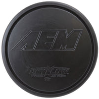 AEM Dryflow Air Filter - Round Tapered - 2.75in Flange ID x 5.5in Base OD x 4.75in Top OD x 7.5in H