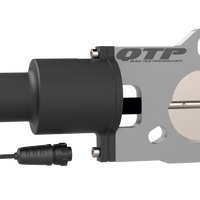 QTP 2.25in Bolt-On QTEC Electric Cutout Valve - Single