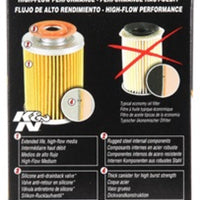 K&N 3.74inch / 2.98 OD Performance Gold Oil Filter