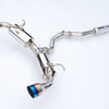 Invidia 12+ Subaru BRZ / Toyota 86 N2 60mm Single Layer Titanium Burnt Tips Cat-Back Exhaust