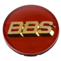 BBS Center Cap 56mm Red/Gold (56.24.012)