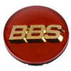 BBS Center Cap 56mm Red/Gold (56.24.012)