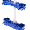 XTrig 06+ Yamaha YZ 125 ROCS Tech Triple Clamp 25 mm. Offset M12 - Blue