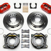 Wilwood Dynapro Low-Profile 11.00in P-Brake Kit - Red Chevy 12 Bolt Spcl 2.81in Offset