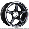 SSR GTX03 18x9.5 5x100 38mm Offset Black Graphite Wheel