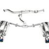 Invidia 2022+ Subaru WRX Q300 Rolled Titanium Tip Cat-Back Exhaust