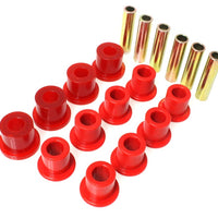 Energy Suspension Spring & Shackle Bushing - Red