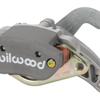 Wilwood Caliper-MC4 Mechanical-R/H Grey w/ Logo 1.11in Piston .39in Disc