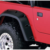 Bushwacker 97-06 Jeep TJ Pocket Style Flares 4pc - Black