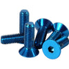 NRG Steering Wheel Screw Upgrade Kit (Conical) - Blue