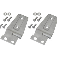 Kentrol 07-18 Jeep Wrangler JK Hood Hinge Pair Bare Grey