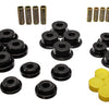 Energy Suspension 97-06 Jeep Wrangler TJ/YJ Black Front Control Arm Bushings (Must reuse OEM Outer S