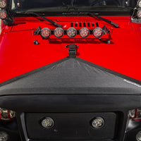 Rugged Ridge Hood Bra Black 07-18 Jeep Wrangler JK/JKU