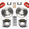 Wilwood Forged Dynalite P/S Park Brake Kit Red New Big Ford 2.50in Offset