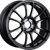 SSR GTX04 18x8.5 5x100 44mm Offset Dark Gunmetal Wheel