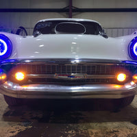 Oracle Pre-Installed Lights 7 IN. Sealed Beam - Blue Halo SEE WARRANTY