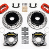 Wilwood Forged Dynalite P/S Park Brake Kit Drilled Red Big Ford New 2.50in Offset Currie Blank