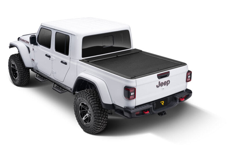 - כיסוי מיטה נגלל Roll-N-Lock M-Series לרכב Jeep Gladiator 2020 עם מיטה באורך 5 פיט.