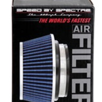 Spectre Adjustable Conical Air Filter 2-1/2in. Tall (Fits 3in. / 3-1/2in. / 4in. Tubes) - Blue