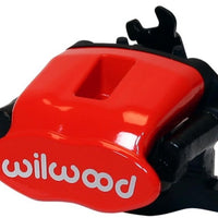 Wilwood Caliper-Combination Parking Brake-Pos 13-R/H-Red 41mm piston .81in Disc