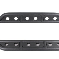 Fishbone Offroad 07-18 Jeep Wrangler JK 4 Door Steel Side Steps - Black Textured Powdercoat