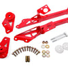 BMR Suspension 15-18 Ford Mustang S550 IRS Subframe Support Brace (Red)