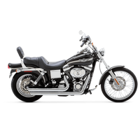 Vance & Hines HD Dyna 06-17 Bigshots Staggered Chrome PCX Full System Exhaust