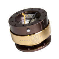 NRG Quick Release Gen 2.0 - Bronze Body / Chrome Gold Ring