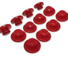 Energy Suspension Polaris Seat Grommet Kit - Red