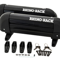 Rhino-Rack Universal Ski Carrier - Fits 2 Pairs of Skis - Black