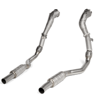 Akrapovic 2020 Audi RS6 Avant (C8) DownPipe (SS) w/Link Pipe Set (Does Not Fit w/L-AU/SS/6)