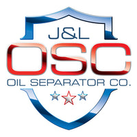 J&L 18-24 Jeep Wrangler JL 3.6L Driver Side Oil Separator 3.0 - Clear Anodized